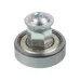 ROLKA DACHU EDSCHA ECO LITE PLUS FI24X7MM, DŁUGOŚĆ 15,5MM, METALOWA