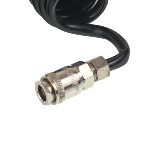 ZESTAW DO PRZEDMUCHIWANIA FI 6MM BLACK TRÓJNIK TYP T 3/8