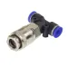 ZESTAW DO PRZEDMUCHIWANIA FI 6MM BLACK TRÓJNIK TYP T 3/8