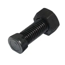  1238C2FP025 — ŚRUBA PŁUŻNA M12X38, KLASA 12.9, DIN 934 Z NAKRĘTKĄ, DWUSTRONNIE ŚCIĘTA