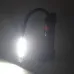 LATARKA WARSZTATOWA COB + 1 LED, 400LM, Z ELASTYCZNYM RAMIENIEM, MOCOWANIE NA MAGNES I HACZYK