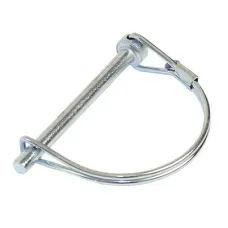  1302153061 — ZAWLECZKA RURKOWA  6X57MM MAX ŚREDNICA RURY 44MM, OCYNKOWANA