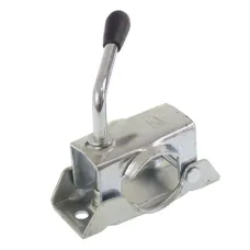  14270294 — UCHWYT ZACISKOWY STOPKI PODPOROWEJ FI 48MM, METALOWE OCYNKOWANE, SZTYWNA LISTWA