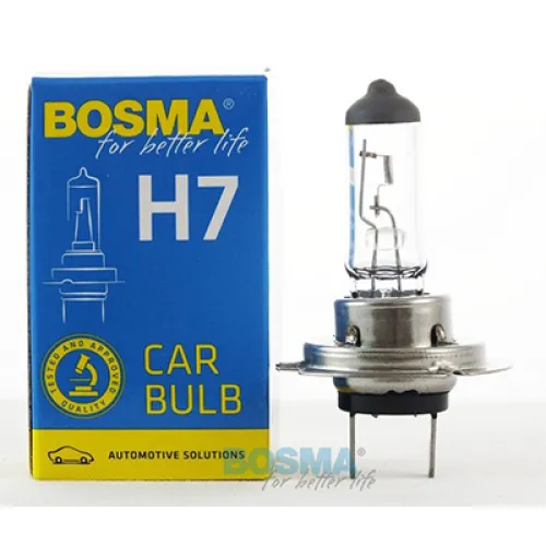 ŻARÓWKA H7, 12V, 55W PX26D, HOMOLOGACJA E4