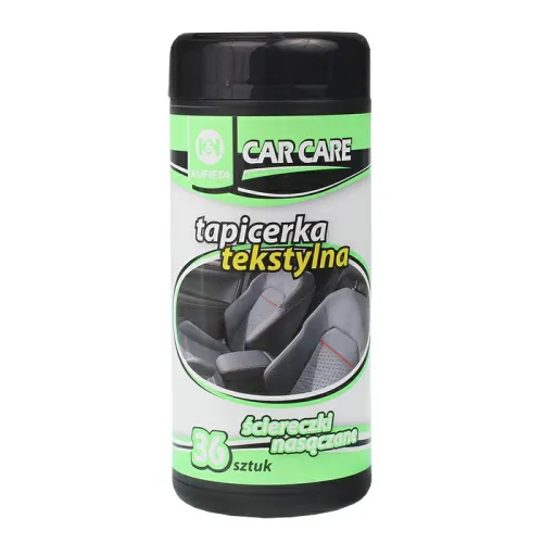 ŚCIERECZKI NAWILŻANE DO TAPICERKI TEKSTYLNEJ - 36SZT/KPL