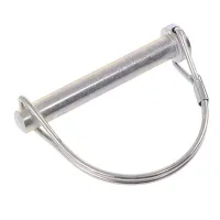 ZAWLECZKA RURKOWA  8X45MM MAX ŚREDNICA RURY 44MM, OCYNKOWANA