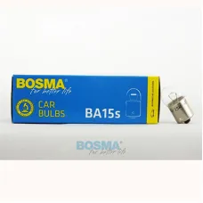 BOSMA 158101977 — ŻARÓWKA R5W, 12V, 5W BA15S, HOMOLOGACJA E2, KPL. 10SZT.