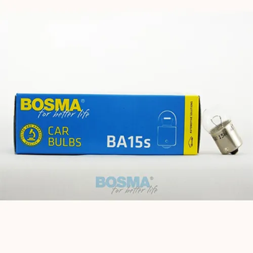 ŻARÓWKA R5W, 12V, 5W BA15S, HOMOLOGACJA E2, KPL. 10SZT.
