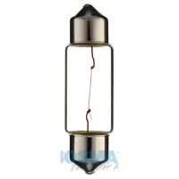 ŻARÓWKA C5W, 12V, 5W SV8,5, HOMOLOGACJA E2, KPL. 10SZT.