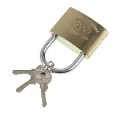  172A — KŁÓDKA ŻELIWNA 60MM ZŁOTY KOLOR, ŚREDNICA UCHA  7MM