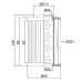 WKŁAD FILTRA OLEJU HYDRAULICZNEGO DAF SKRZYNIA ZF, 34X70X105MM