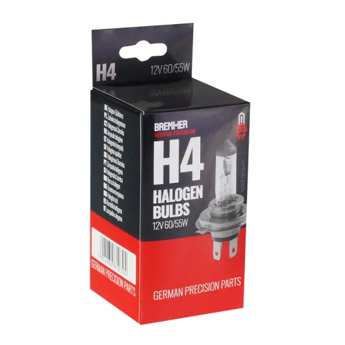 ŻARÓWKA H4, 12V, 60/55W P43T, HOMOLOGACJA E4 2JK