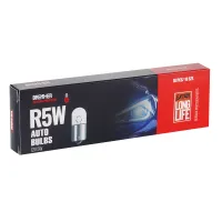ŻARÓWKA R5W, 12V, 5W BA15S, HOMOLOGACJA, KPL. 10SZT.