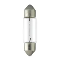 ŻARÓWKA C5W, 12V, 5W SV8,5, 36MM, HOMOLOGACJA, KPL. 10SZT.