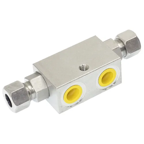 ZAWÓR ZWROTNY BLIŹNIACZY VBPDE 3/8 L2 CEXC 12L, LINIOWY