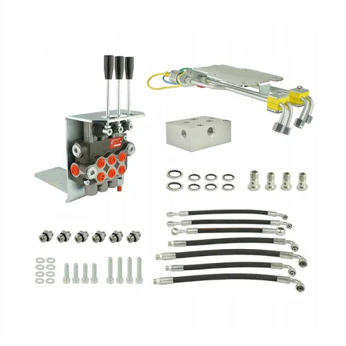 ZESTAW HYDRAULICZNY Z ZEWNĘTRZNYM ROZDZIELACZEM 3 SEKCYJNYM C-330