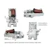 ZESTAW HYDRAULICZNY Z ZEWNĘTRZNYM ROZDZIELACZEM 2 SEKCYJNYM C-360, C-360-3P