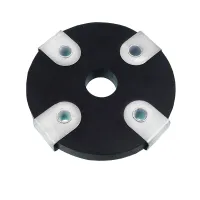 SPRZĘGŁO GUMOWE 4-OTWOROWE ROZSIEWACZ, FI 150MM, TARCZA OKUTA, 53952009020090,