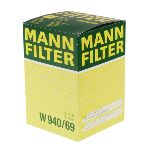 FILTR OLEJU IVECO DAILY, FIAT DUCATO 3.0 2006-2016R- MANN-FILTER