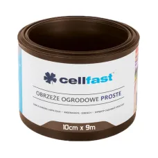 CELLFAST 30-211H — OBRZEŻE OGRODOWE PROSTE BRĄZOWE - 10x900cm