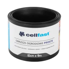 CELLFAST 30-231H — OBRZEŻE OGRODOWE PROSTE CZARNE - 10x900cm
