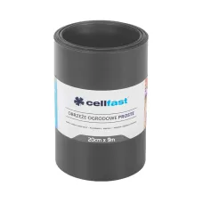 CELLFAST 30-243 — OBRZEŻE OGRODOWE PROSTE GRAFITOWE - 20x900cm