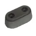 ODBÓJ GUMOWY 30X60X22MM 2 OTWORY - BURTY PRZYCZEPA D-47