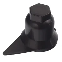 OSŁONA SZPILKI KOŁA S-32 CZARNA KRÓTKA, PLASTIKOWA, ZE WSKAŹNIKIEM