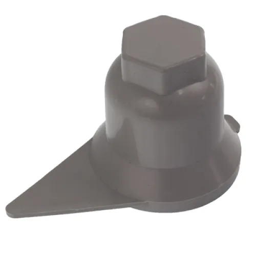 OSŁONA SZPILKI KOŁA S-32 SZARA PLASTIKOWA, ZE WSKAŹNIKIEM
