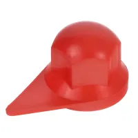 OSŁONA SZPILKI KOŁA S-32 CZERWONA PLASTIKOWA, ZE WSKAŹNIKIEM