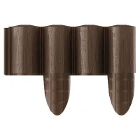 PALISADA OGRODOWA 4 ECO BRĄZOWA - 9,5x240cm