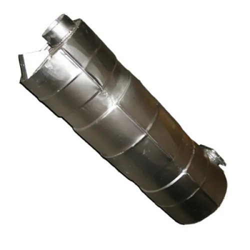 TŁUMIK WYDECHU TATRA S/T DŁ.1030MM, ŚR.340, KRÓĆCE FI125
