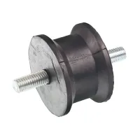 ODBÓJ GUMOWY M10/55X35MM 2 ŚRUBY - PODUSZKA MOCOWANIA CHŁODNICY, TŁUMIKA MB