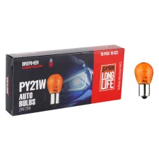  3493B — ŻARÓWKA PY21W, 24V, 21W BAU15S, AMBER, HOMOLOGACJA, KPL. 10SZT.