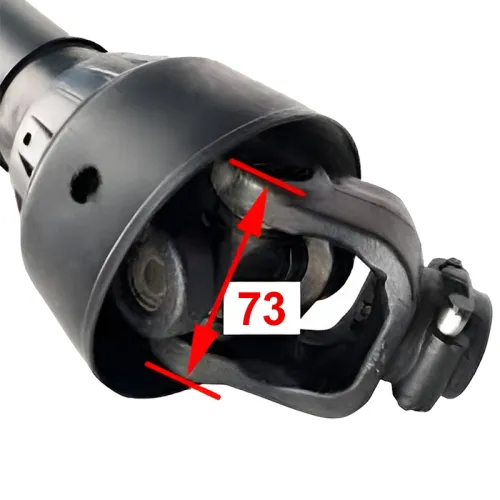 WAŁ ODBIORU MOCY WOM L= 510MM, TRÓJKĄTNY 300NM, 6 WPUSTÓW, KRZYŻAK 23,8X61,2