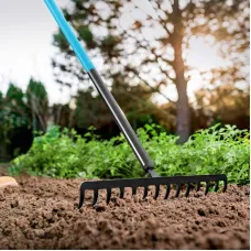 CELLFAST 40-208 — GRABIE PROSTE Z METALOWYM TRZONKIEM 14 ZĘBÓW, SZEROKOŚĆ ROBOCZA 370MM CELLPRO