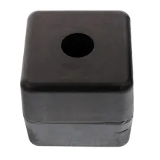 POLSKA PRODUKCJA 4610030217 — ODBÓJ RESORU 100X100X98MM 1 OTWÓR - JELCZ TYŁ - KOSTKA