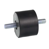ODBÓJ GUMOWY M10/48X33MM 2 ŚRUBY - RURY WYDECHOWEJ RVI PREMIUM