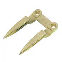 BAGNET PODWÓJNY ZE STALKĄ, BIZON Z-056 L=180MM, FI 11MM