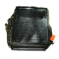 CHŁODNICA WODY C-360 MIEDZIANA 4-KANALIKOWA, Z KORKIEM I KRANIKIEM