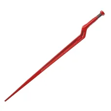  5193512311. — ZĄB ŁADOWACZA ŁAMANY L= 880MM M22X1,5, Z NAKRĘTKĄ STOŻKOWĄ