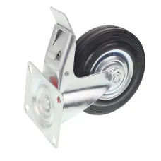  520125DB — KÓŁKO KPL. Z UCHWYTEM DO WÓZKA OBROTOWE Z HAMULCEM, FI 125MM