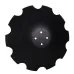 TALERZ UZĘBIONY 560MM (BRONA TALERZOWA) 4 OTWORY 12,5X12,5MM, G=4MM