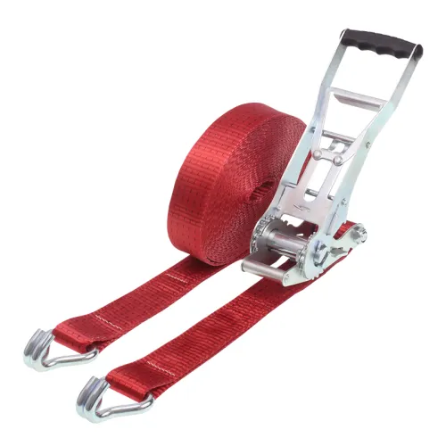 PAS TRANSPORTOWY  5,0T,  9,0M B=50MM, ERGO, CZERWONY, METKI 2026, EN 12195-2, TUV NORD