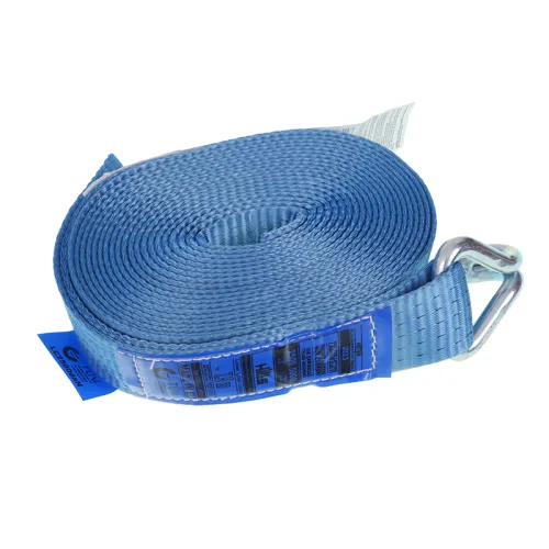 PAS TRANSPORTOWY  5,0T,  4,0M B=50MM, (7,5), NIEBIESKI, METKI 2026, EN 12195-2, TUV NORD
