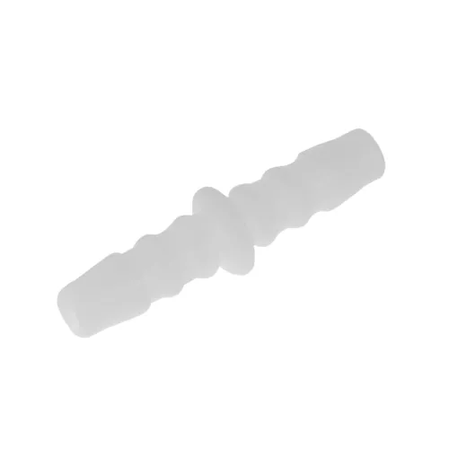 ŁĄCZNIK PLASTIKOWY DO WĘŻY PALIWA PROSTY FI   6mm - BIAŁY