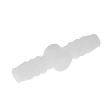  606008B — ŁĄCZNIK PLASTIKOWY DO WĘŻY PALIWA PROSTY FI   8mm - BIAŁY