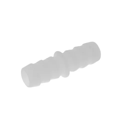 ŁĄCZNIK PLASTIKOWY DO WĘŻY PALIWA PROSTY FI 10mm - BIAŁY