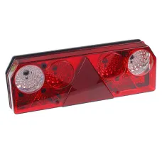 SERTPLAS 611426 — LAMPA TYLNA ZESP. EUROPOINT PRAWA(BIAŁA) II TYP - SCHMITZ - Z GNIAZDEM OKRĄGŁYM