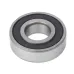 ŁOŻYSKO KULKOWE 1-RZĘDOWE 6204-2RS POPRZECZNE, 47X20X14MM, USZCZELN. 2RS